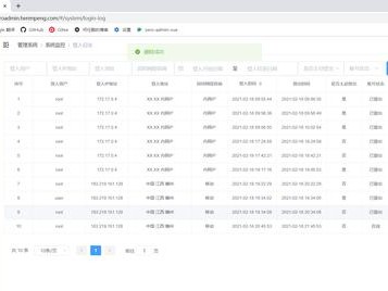 远程登录日志