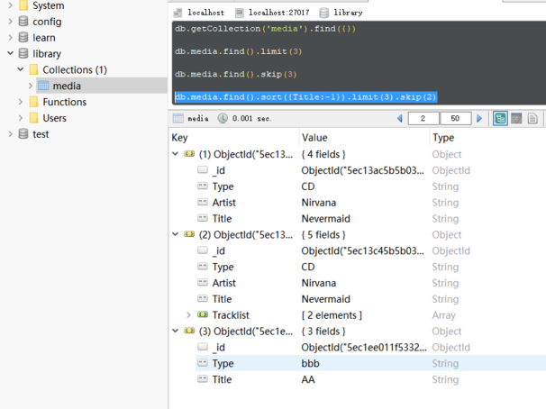 mongodb中sort()有什么用（mongodb sort）
