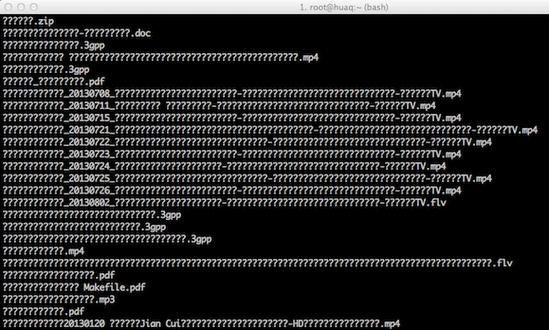 linux之VIM中文乱码的示例分析