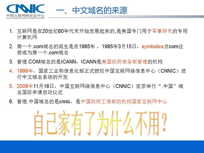 .企业中文域名简介