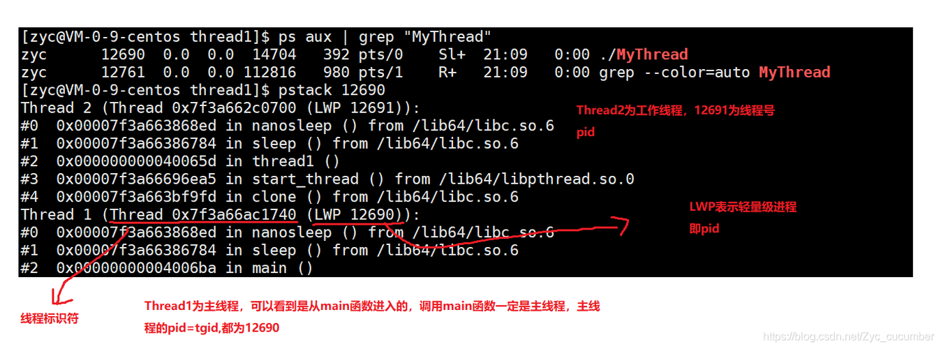 Linux pthread线程怎么创建与使用（linux创建线程pthread_create）