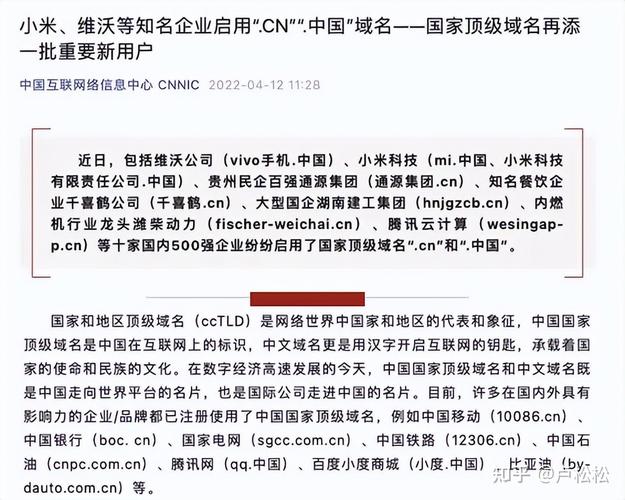 .cn域名简介（cn 域名）