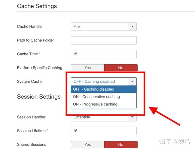 Joomla网站启用或禁用缓存的方法(joomla建站)