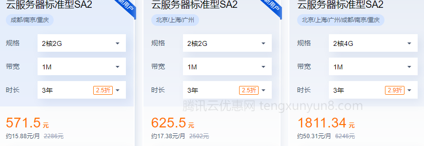 腾讯云服务器涨价了吗