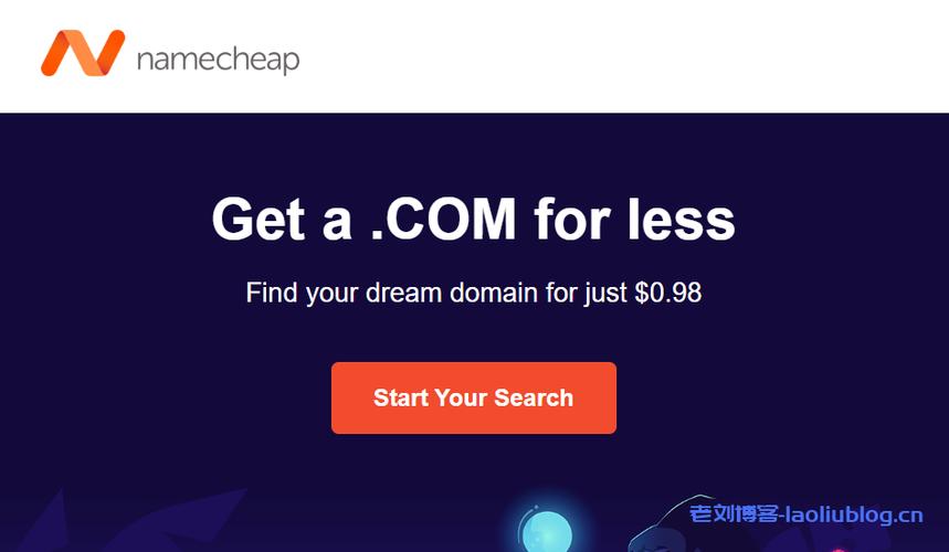 Namecheap域名特惠 com域名首年只要$0.98（com域名优惠）