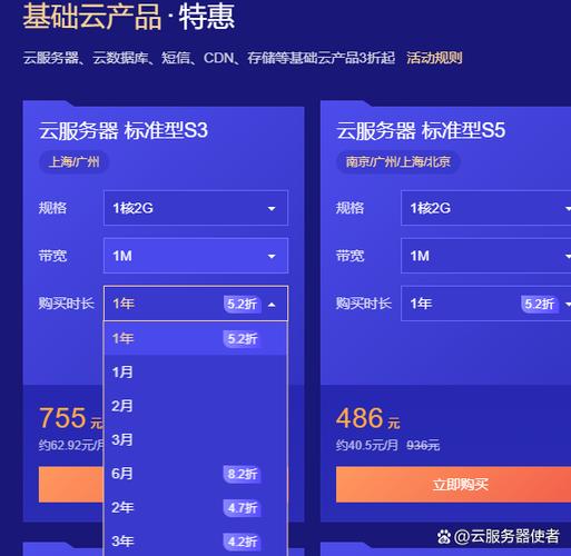 腾讯云服务器购买问题