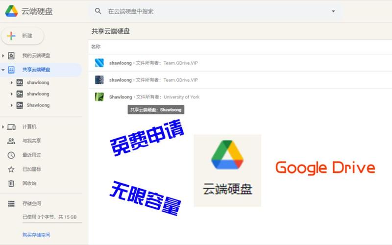 google云盘做服务器
