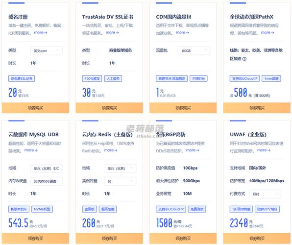 ucloud云服务器代金券