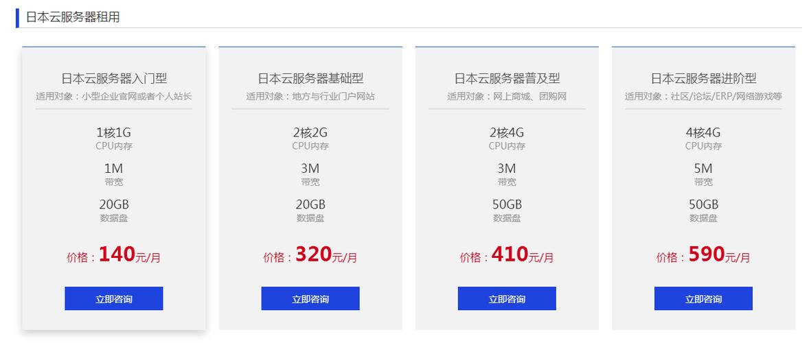 日本云服务器10元的简单介绍