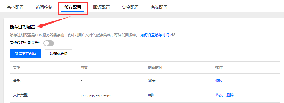 腾讯云服务器清理页面缓存