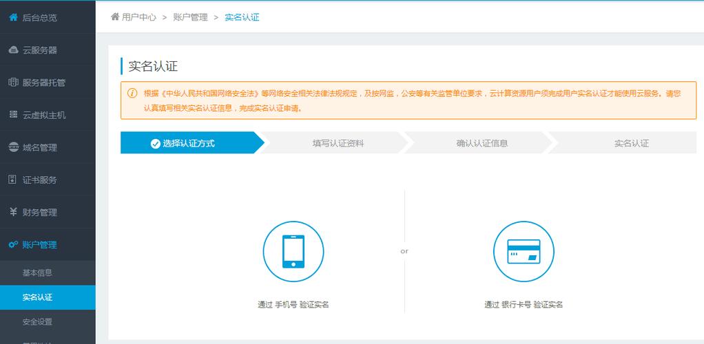 香港云服务器身份认证