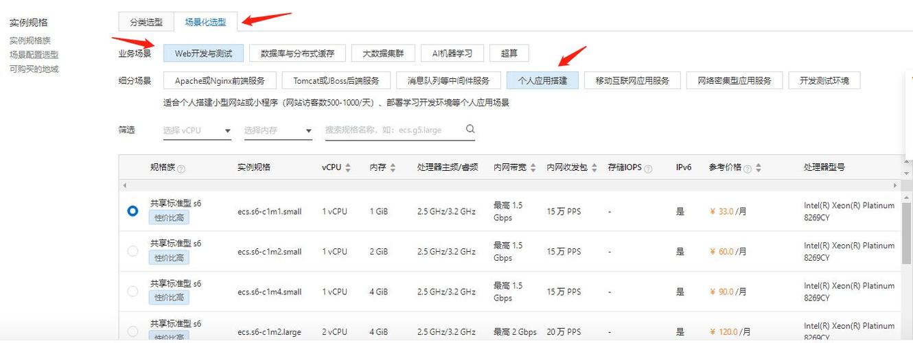三台云服务器怎么选择