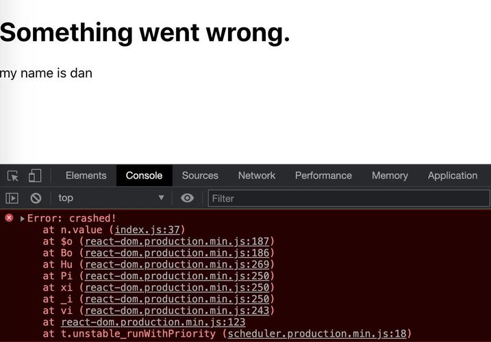 【 React 】在React 项目是如何捕获错误的?
