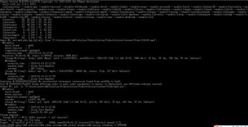 C# 使用ffmpeg将图片保存为mp4视频