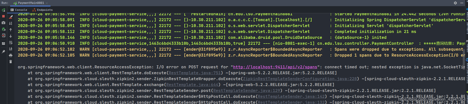 已解决org.springframework.web.client.ResourceAccessException资源访问异常的正确解决方法，亲测有效！！！