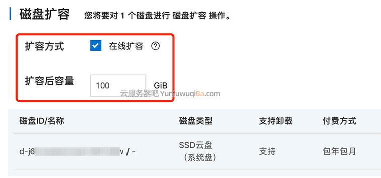 阿里云服务器怎么加磁盘
