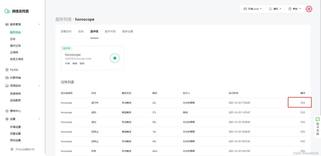 云服务器项目管理