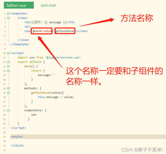 vue中组件传参的几种方法