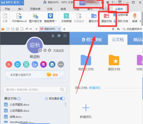 wps如何获得云服务器
