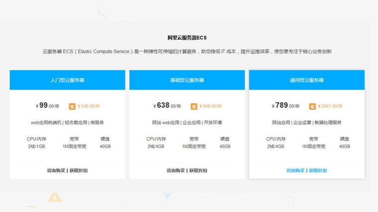 网站云服务器每年费用
