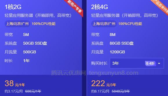 2022年免费的云服务器