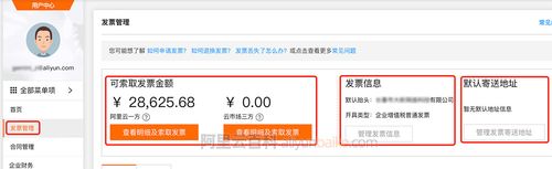 阿里云服务器怎么多开票