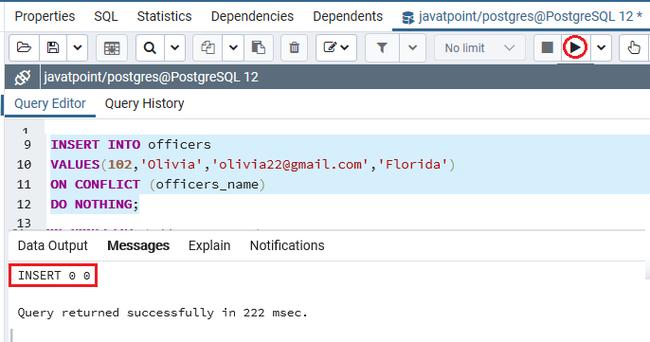 【postgresql 基础入门】UPSERT语句,INSERT违反约束条件时可以转变为UPDATE语句,UPDATE与INSERT的合体