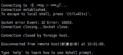 Mac Open***报错:Transport Error: socket