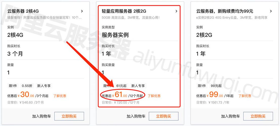 阿里云服务器年费是什么
