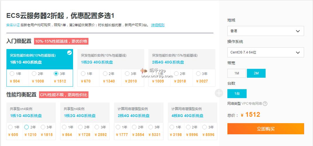 阿里云服务器年费是什么