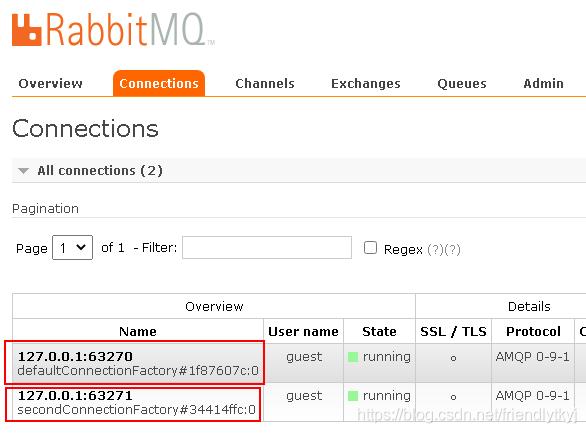 Spring Boot 连接 RabbitMQ