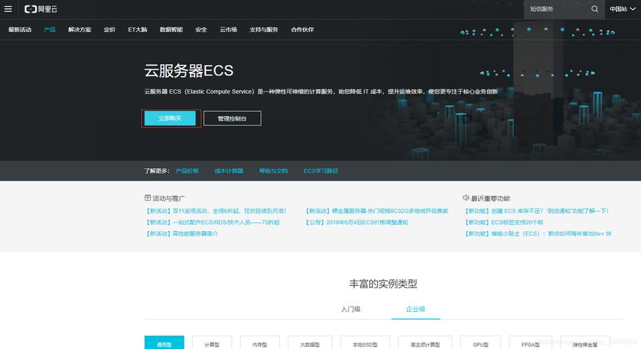 ecs云服务器要怎么配置