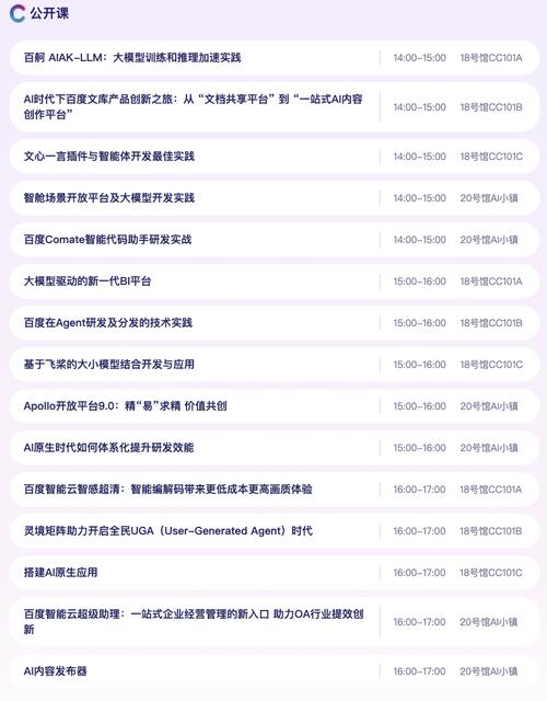 Create2024百度AI开发者大会记录