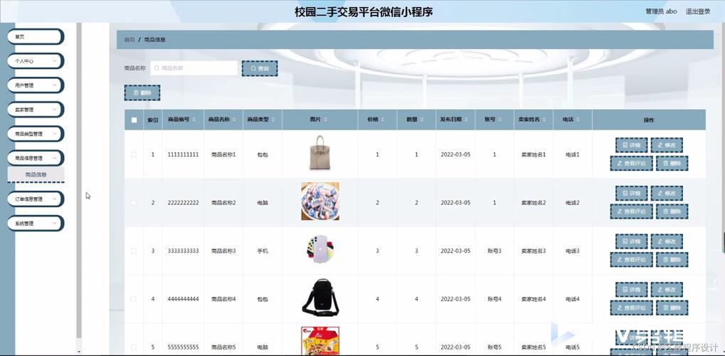基于微信小程序的校园二手闲置物品交易平台的设计与实现