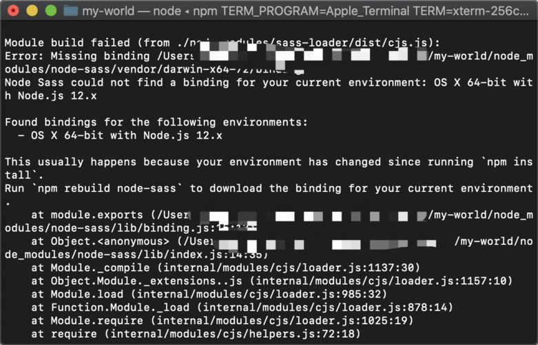 Node Sass could not find a binding for your current environment: Windows 64-bit with Node.js 7.x解决方案