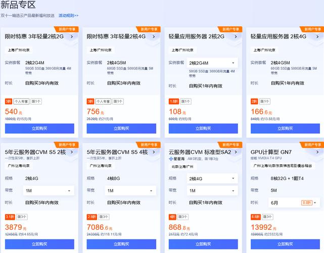 杭州腾讯云服务器多少钱