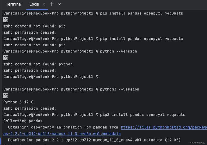 Mac已安装了Python仍旧提示zsh: command not found: python