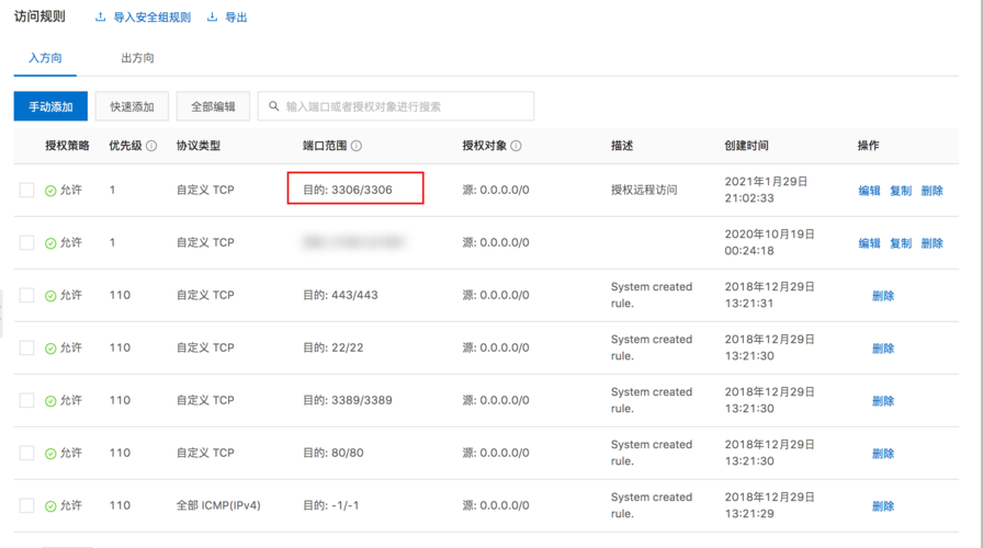 阿里云服务器远程账号