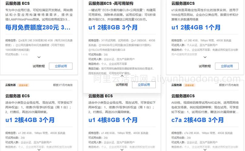阿里云开个服务器多少钱