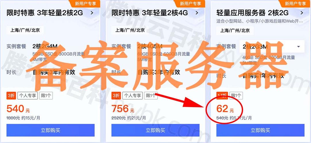 腾讯云备案后换服务器