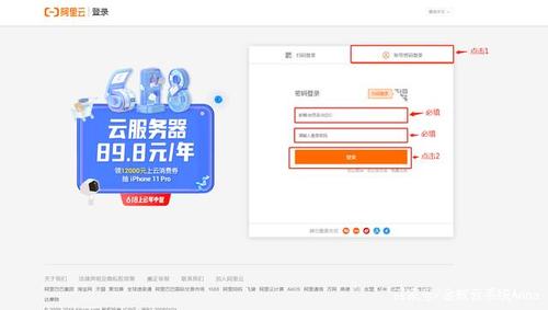 阿里云服务器登录查询
