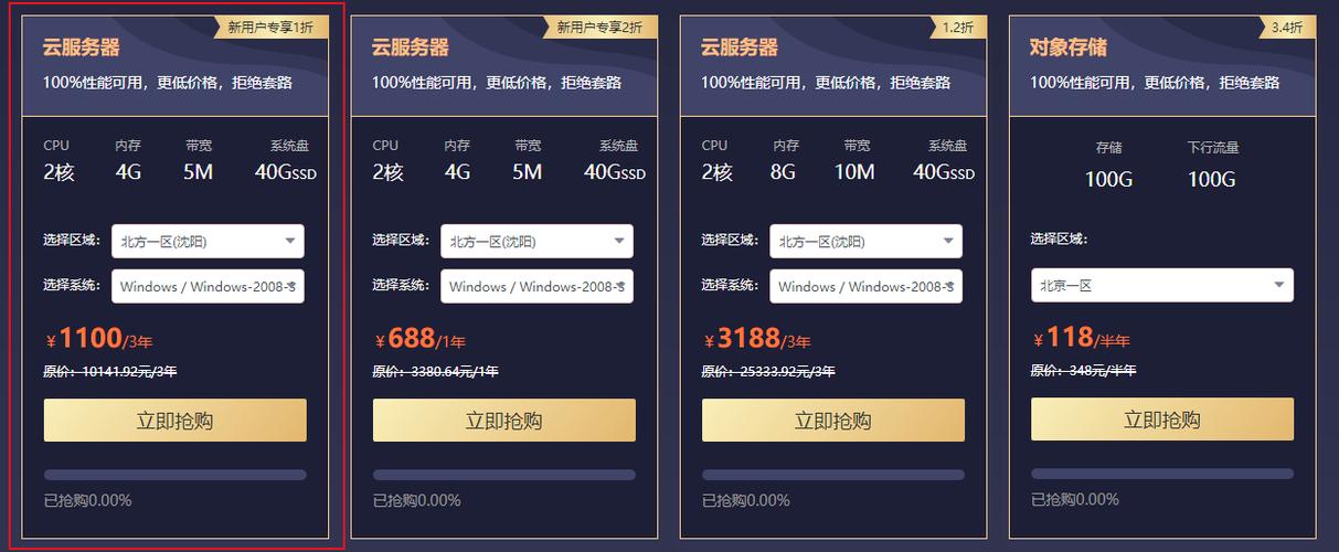 哪些云服务器便宜