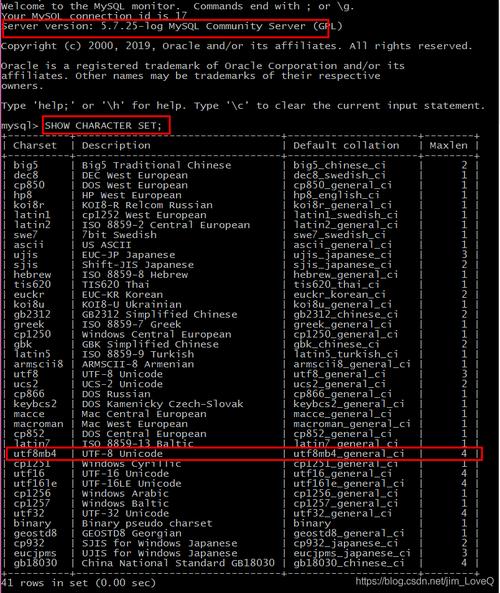 1273 - Unknown collation: ‘utf8mb4