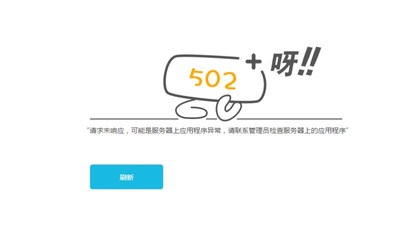 云服务器显示502