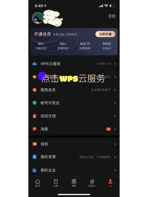 wps云空间服务器怎么用