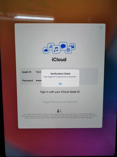 ipad登录云服务器失败