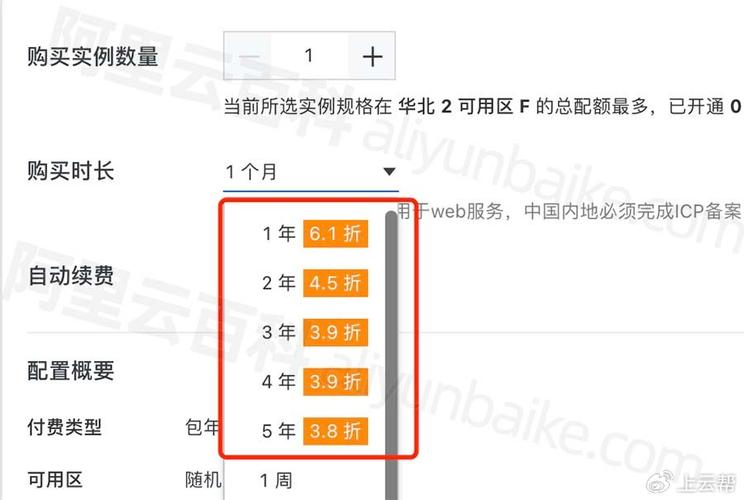 阿里云服务器折扣时间