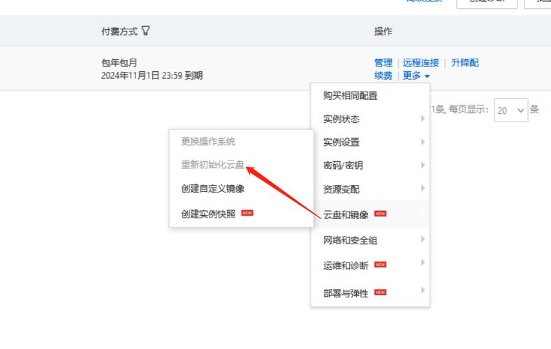 怎样重置阿里云服务器