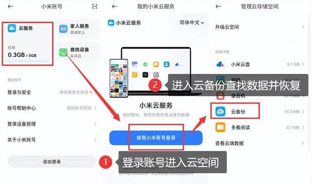 怎样开起小米云服务器账号