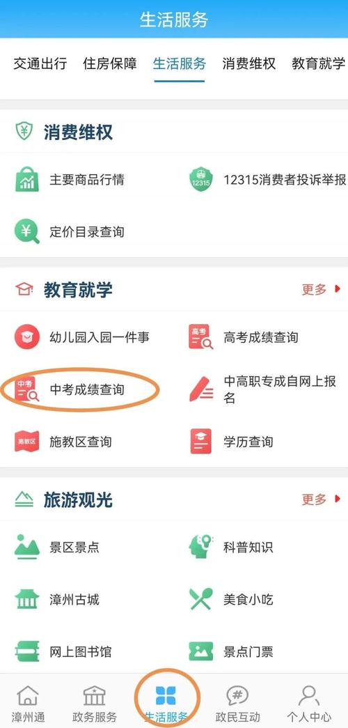怎么查中考成绩?